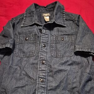 OshKosh B'gosh Dark Blue Denim Shirt
